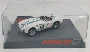 Ninco Classic 50585 AC Cobra Comstock Racing BP 1/32 Slot Car Light Use - Picture 1 of 6
