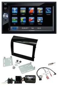 Blaupunkt 2DIN Bluetooth TMC USB Lenkrad SD Navigation für Fiat Ducato 2012-2015 - Bild 1 von 9
