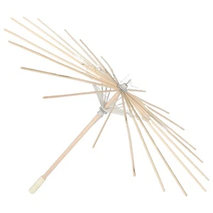 Oil Paper Umbrella Bone - 82cm DIY Crafts Bamboo Parasol Frame Replacement for - Picture 1 of 12