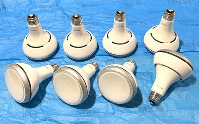 8 Lot PHILIPS 426445 13W 120V 2700K BR30 Dimmable LED Lamp AirFlux Technology - Image 1 of 2