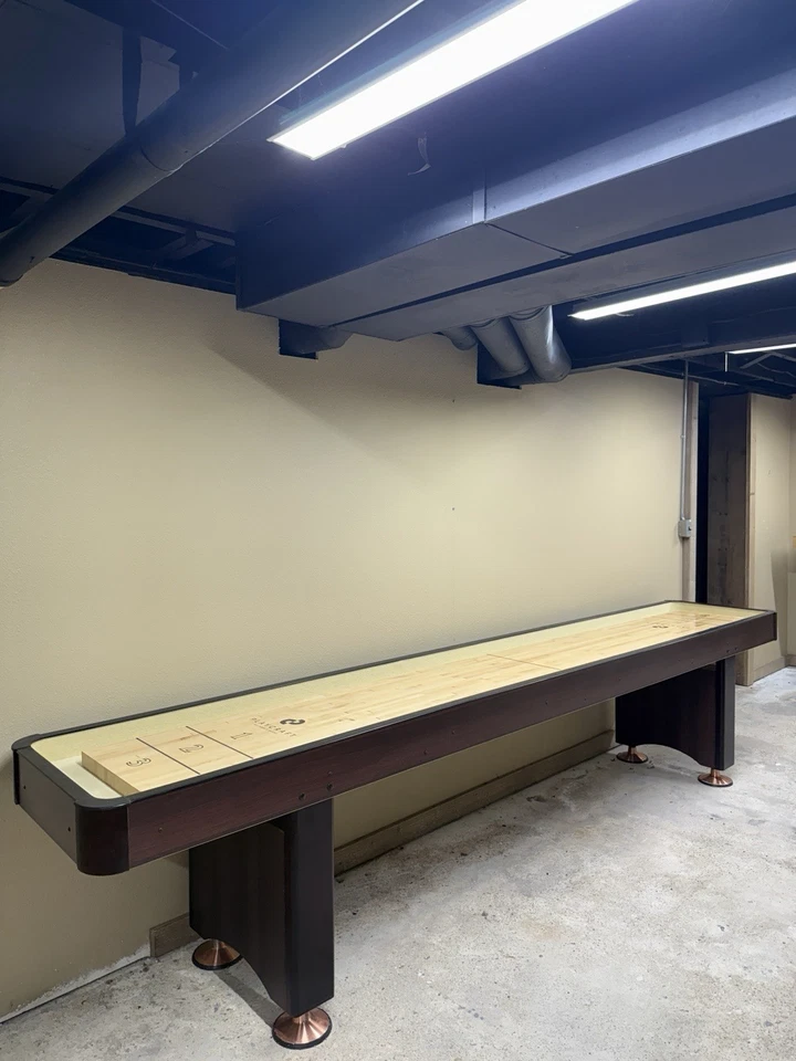 Playcraft Woodbridge - Espresso 12英尺洗牌桌 — 第 1/2 张图片