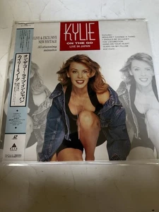 KYLIE MINOGUE On The Go-Live in Japan JAPAN Laser Disc LD ALLB-5 w/OBI+INSERT  - Picture 1 of 4