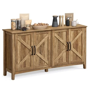 LIRY Collection - Storage Cabinet, Buffet Cabinet, Sideboard, Credenza, with ... - Picture 1 of 9