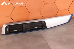 BMW F20 F21 F22 LCI SALPICADERO CONSOLA ADORNO DECORATIVO HEXAGONAL AZUL MATE 8073763 - Imagen 1 de 8