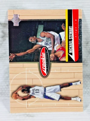 1998-99 UPPER DECK HARDCOURT #89 MICHAEL STEWART (ROOKIE EXPERIENCE) KINGS! - Image 1 of 2
