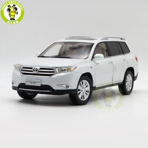 1/18 Toyota Highlander 2012 White Diecast Model Car Gifts For Friends - Picture 1 of 15