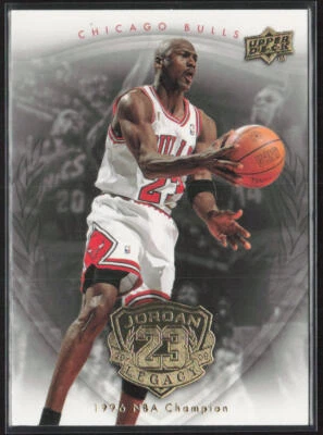 2009-10 Upper Deck Michael Jordan Legacy Collection HOF #80 Michael Jordan - Image 1 of 2