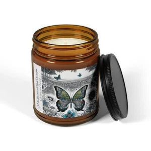 Decorative Soy Candle, UNScented Natural & Non-Toxic Candle for Home Ambiance - Picture 1 of 5