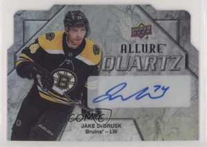 2019-20 Upper Deck Allure Quartz Auto Jake DeBrusk #AQ-DE Auto