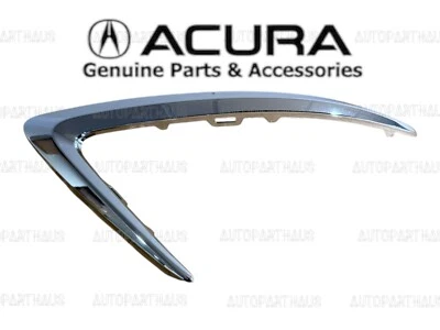 19-22 ACURA ILX CONDUCTOR PARACHOQUES IZQUIERDO LUZ ANTINIEBLA REJILLA MOLDURA MOLDURA CROMO Foto 1 de 4