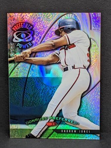 1998 Donruss Preferred RARE PRIZED Refractor Andruw Jones /55 Collections OFFER