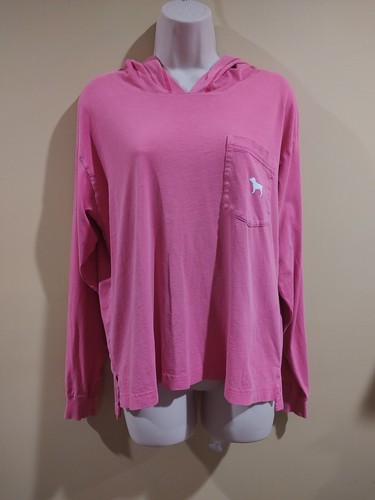 UNDERCOVER Bella felpa con cappuccio rosa usata di Victoria Secret taglia (M) 170 96A colore rosa