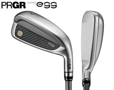 Women PRGR Super Egg ironSet RH 7-9+PwAw 5pic graphite shaft Flex M30 ladies - Image 1 of 4