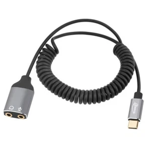 WonderwiresUSB-C Male to Dual 3.5mm Female Jack Audio Microphone Combi Splitter - Picture 1 of 3