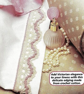 SCHÖNE antike Einfassung/Dekor/Häkelanleitung NUR ANLEITUNG - Bild 1 von 1