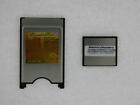512MB Compact Flash +PC card PCMCIA Adapter JANOME 512MB