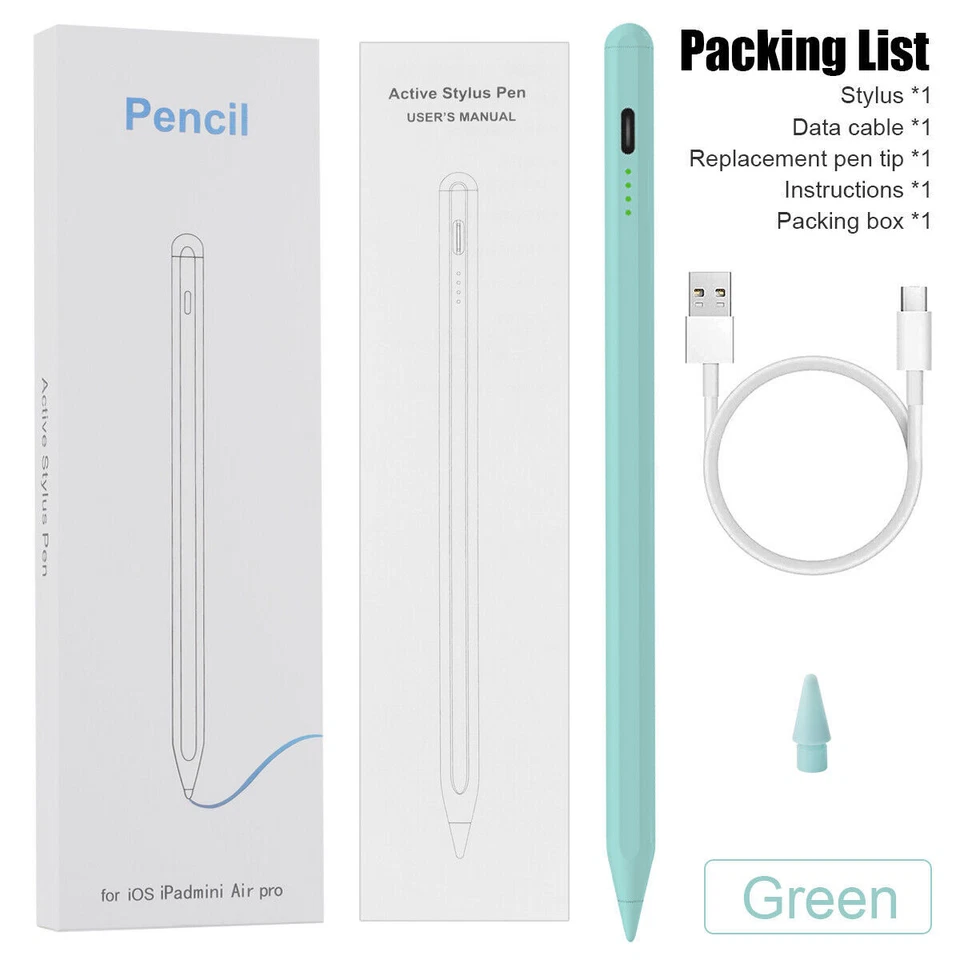 1st 2nd Generation Pencil Pen Stylus For Apple iPad 6th 7th 8th 9th 10th Gen Pro - Image 1 of 4