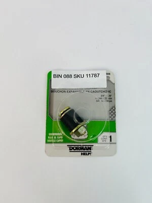 Enchufe de expansión Dorman 02608 3/4" - 7/8" NOS Foto 1 de 3