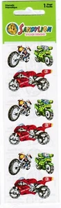 Paquete vintage de pegatinas de álbum de recortes Sandylion prismáticas brillantes para motocicleta! - Imagen 1 de 1