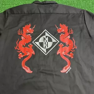 Rare 1999 XL Machine Head Black Dickie Shirt Concert Tour Metal Rock Band Vtg - Picture 1 of 13