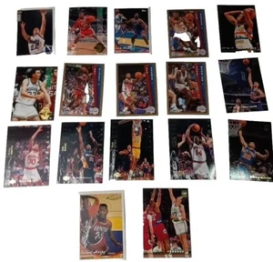 1990's NBA Basketball (17-CardLot) Topps/ UpperDeck/ Fleer/Classic Collection  - Picture 1 of 24