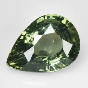 2,65 quilates y 10,5 x 8 x 4,5 mm _ PIEDRAS PRECIOSAS SUELTAS DE ZAFIRO VERDE NATURAL SIN CALENTAR - Imagen 1 de 11