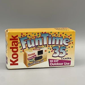 Kodak Funtime 35 fotocamera monouso 20 Exp 400 pellicola uso esterno - nuova sigillata 8/94 - Foto 1 di 6