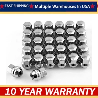 32 конические хромированные зажимные гайки 14x1,5 мм для Dodge Ram 2500 3500 H3 2012 2013-2020 годов выпуска - Изображение 1 из 4