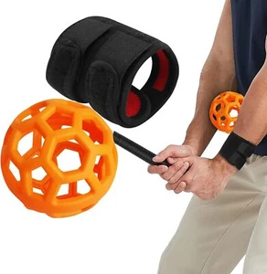 Corrector de postura para principiantes Entrenador de swing Pelota de golf de impacto - Imagen 1 de 14