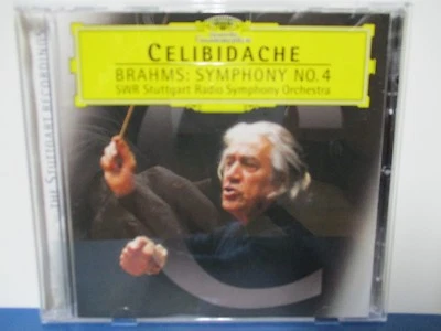 Sergiu Celibidache - Brahms: Symphony 4  - CD - MINT condition - E19-44 - Image 1 of 2