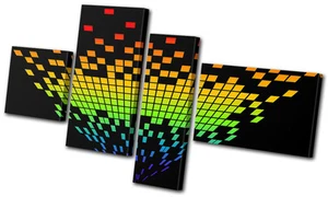 DJ Club Digital Levels Musik MULTI LEINWANDBILD WANDBILD Bild Druck VA - Bild 1 von 1