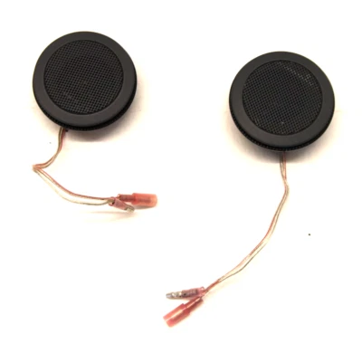 BMW E36 92-99 FRONT DOOR PANEL UPGRADED HERTZ TWEETER SPEAKERS GRAY SET PAIR - Image 1 of 4