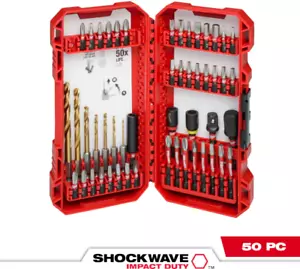 Milwaukee 48-32-4013 SHOCKWAVE Impact Duty Drill & Drive Set – 50PC - Picture 1 of 1