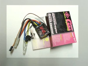 GM  Fahrtenregler Auto  V + R mit BEC u. EMK Bremse 4,8 - 9,6 V.  50 A.  kurz - Bild 1 von 1