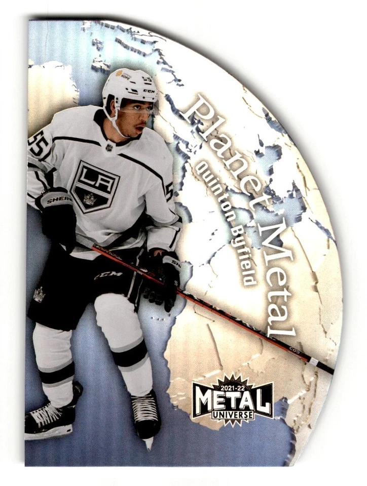 2021-22 Skybox Metal Universe Planet Quinton Byfield Rookie #PM-4 Los Angeles - Image 1 of 2