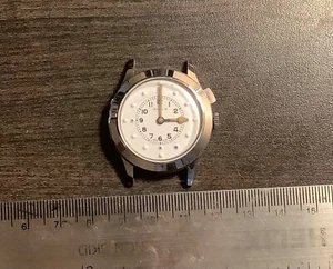 Braille Watch Zales / Baylor 11015 Swiss Movement Peseux 7070 Chromium Case - Picture 1 of 12