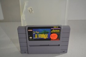 D-Force Super Nintendo SNES Super NES Game 