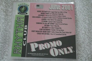 Promo Only Rhythm Club June 2001 VG+ USA CD Jagged Edge Ricky Martin Gorillaz - Bild 1 von 2