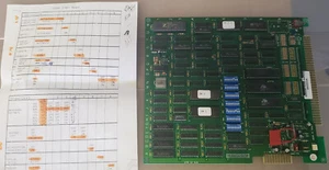 Israeli 2 in 1 game board w/ manual Working new battery Cherry Master PCB Jamma - Picture 1 of 1