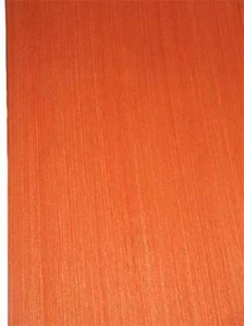 Orange SaRaiFo orangenes Furnier schlicht Holzfurnier 250x63cm - Bild 1 von 7