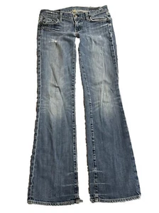 Jeans Citizens of Humanity di Jerome Dahan taglia 29 vita bassa bootcut distrutto - Foto 1 di 7