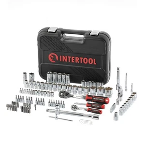 INTERTOOL 110pc Ratchet Socket Wrench and Bit Set ET08-8110 - Picture 1 of 9