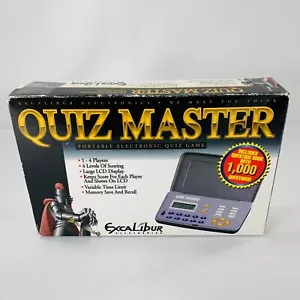 Excalibur Electronics - Quiz Master Modelo 198E (Juego Electrónico Portátil) - Imagen 1 de 17