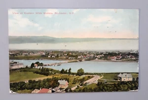 Vintage 1911 Postkarte Rochester New York - Blick auf östliche weite Gewässer - Bild 1 von 6