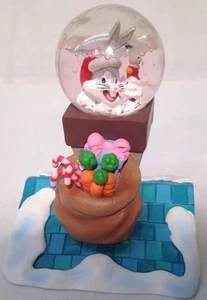 Looney Tunes Neuheit Wasserball Sno Globus Figur Kombination Bugs Bunny 1996 - Bild 1 von 12