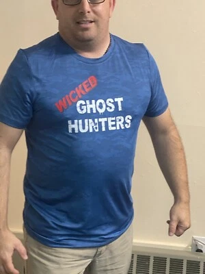 Camiseta activa Wicked Ghost Hunters Rbs Live Life XL caza de fantasmas Foto 1 de 4