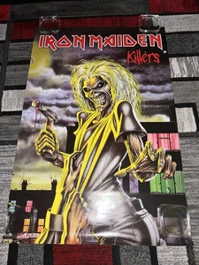 Iron Maiden Killers Eddie 1998 Heavy Metal Reissue Poster 24X36 Derek Riggs Art - Picture 1 of 14