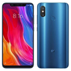 Xiaomi Mi 8 niebieski 4G dual sim dość dobry stan - Zdjęcie 1 z 2