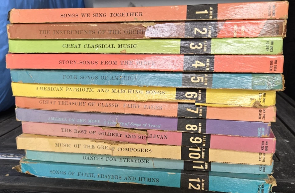 GOLDEN RECORD LIBRARY vinyl record set of 12 (#22) - Image 1 of 4