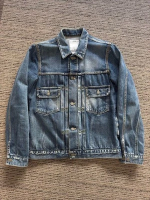 visvim VS0001827 SOCIAL SCULPTURE 101 JKT Denim Jacket Size 2 Made in Japan - Image 1 of 4